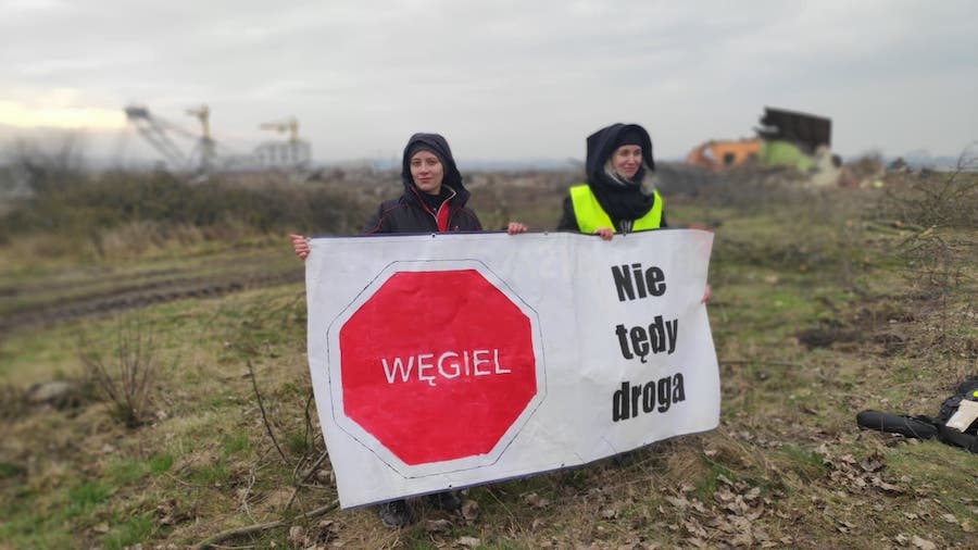 Protest ekologów w Tomisławicach