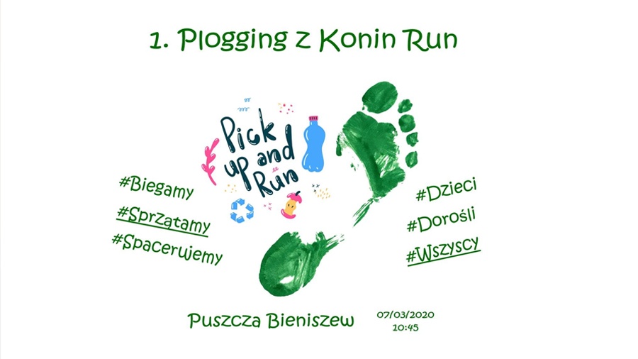 7 marca - Pierwszy Plogging z Konin Run