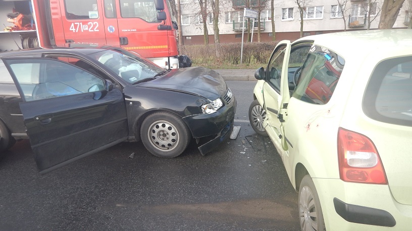 Wypadek na ul.Sienkiewicza