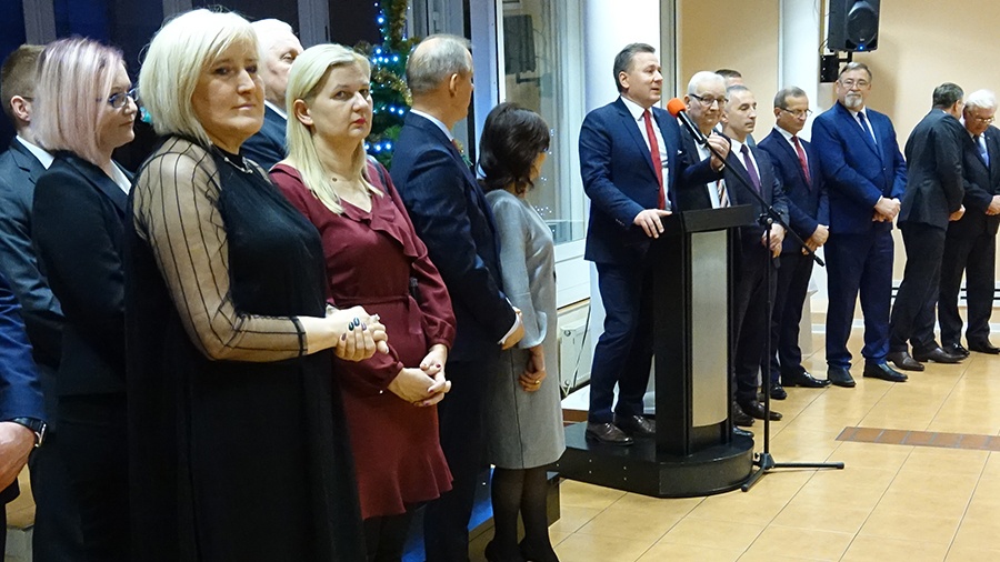 Wigilijne spotkanie samorządowców