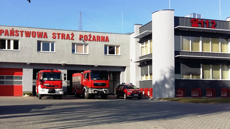 Strażacy bronią komendanta