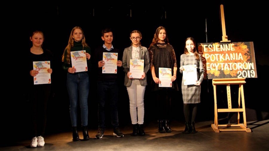 Znamy Recytatora Jesieni 2019