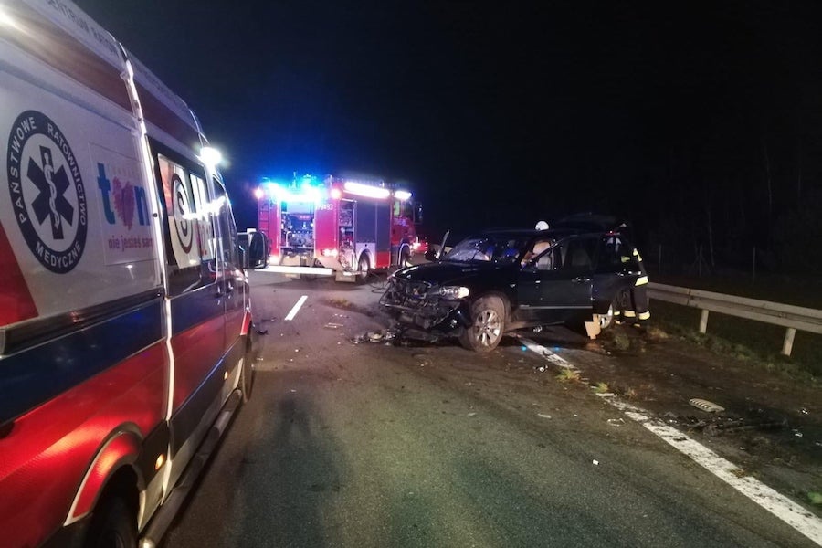Wypadek na A2