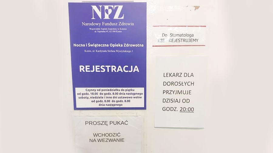 Lepiej nie chorować w święta