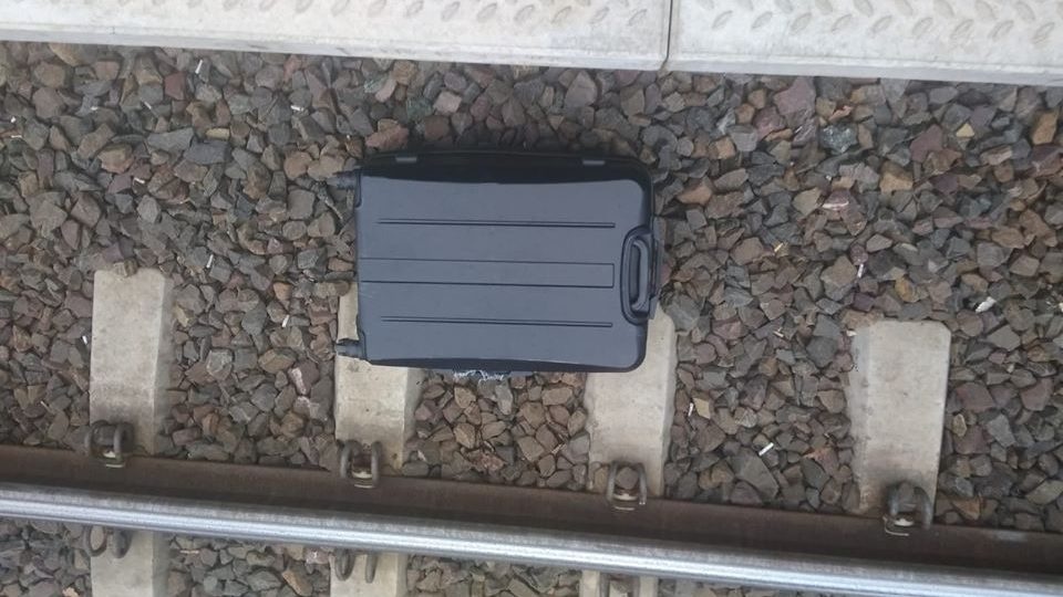 Bombowy alarm na dworcu
