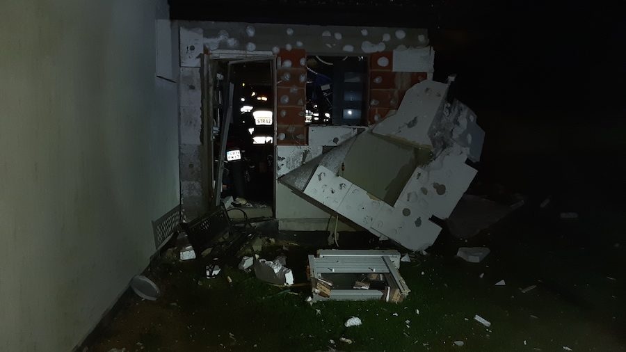 Wybuch gazu w Woli Podłężnej