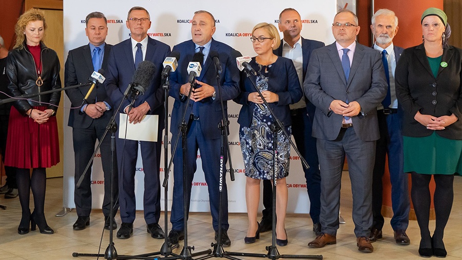 Schetyna w Koninie