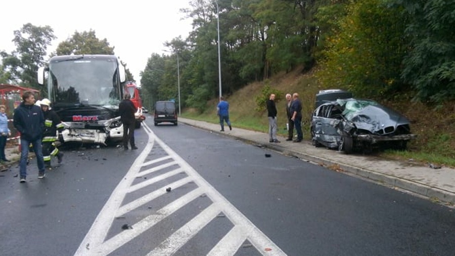 Wypadek w Grąblinie