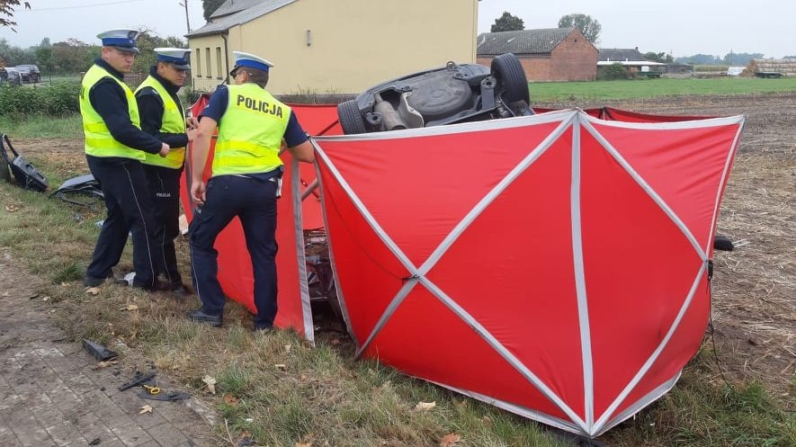 Śmiertelny wypadek w Jaroszewicach Rychwalskich