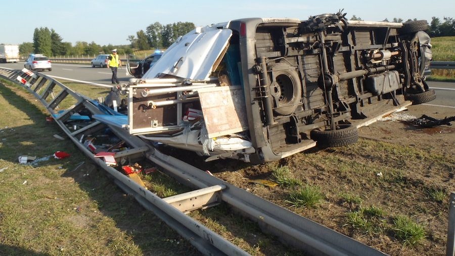 Wypadek na A2