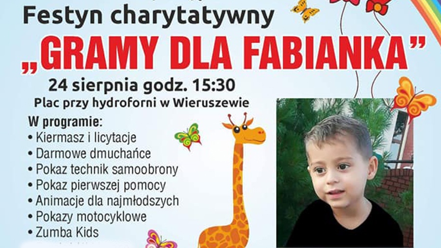 Festyn charytatywny dla Fabiana