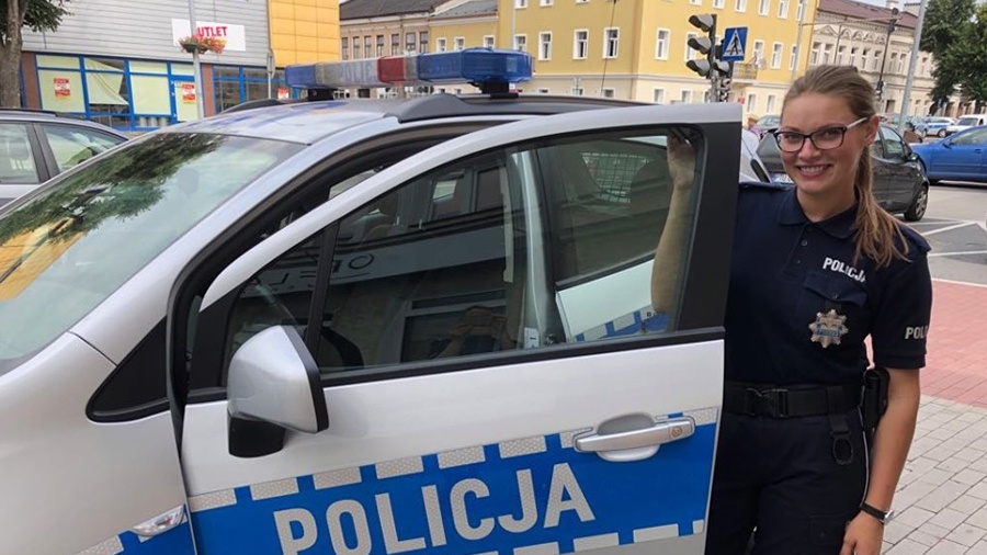 Policjantka zapobiegła tragedii na torach