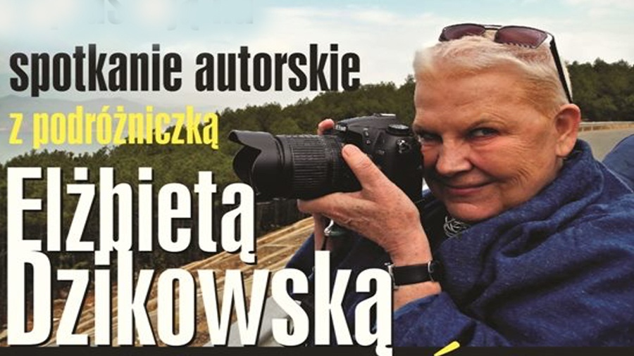 Elżbieta Dzikowska w Golinie