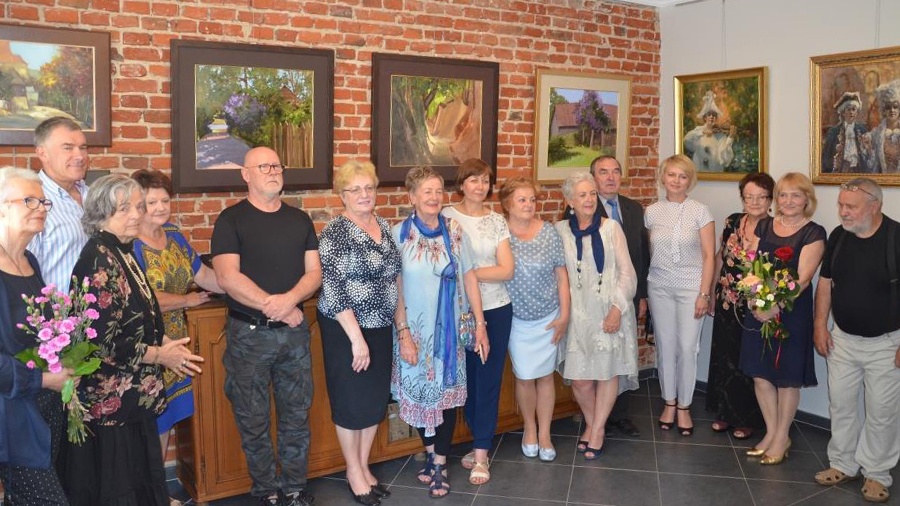 Powiat koniński inspiruje artystów malarzy od dwudziestu lat