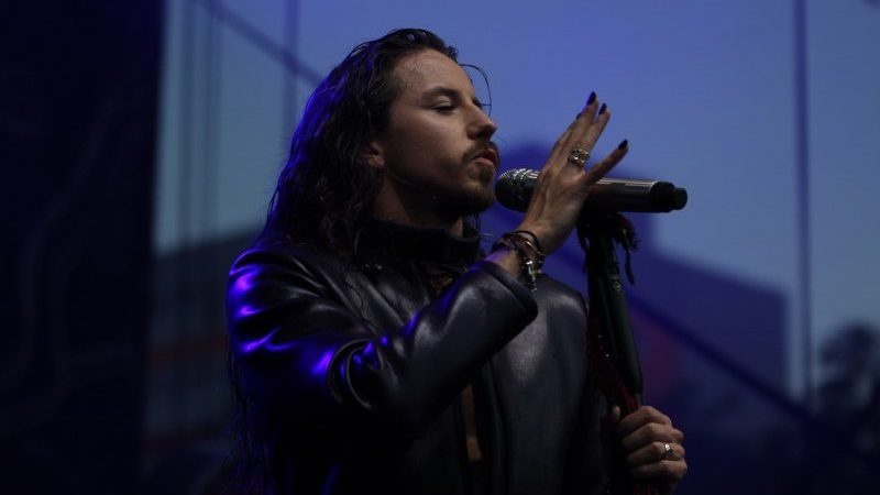 Michał Szpak zaśpiewał przed KDK