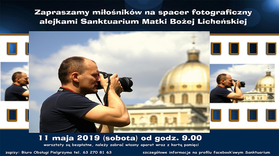 Warsztaty fotograficzne w Licheniu