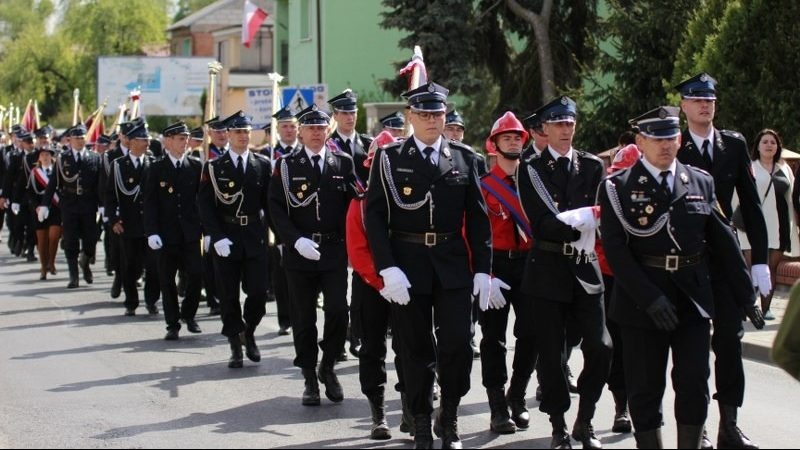 Strażacy z powiatu  świętowali