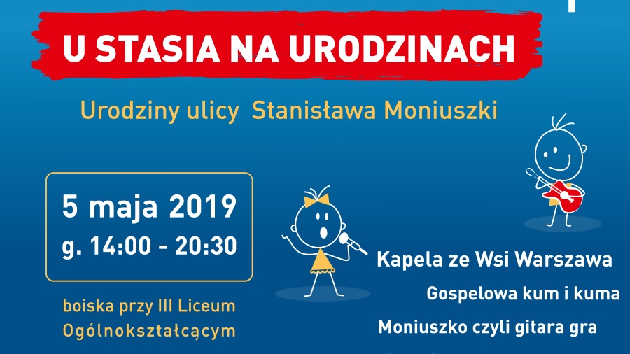 Urodziny ulicy Moniuszki