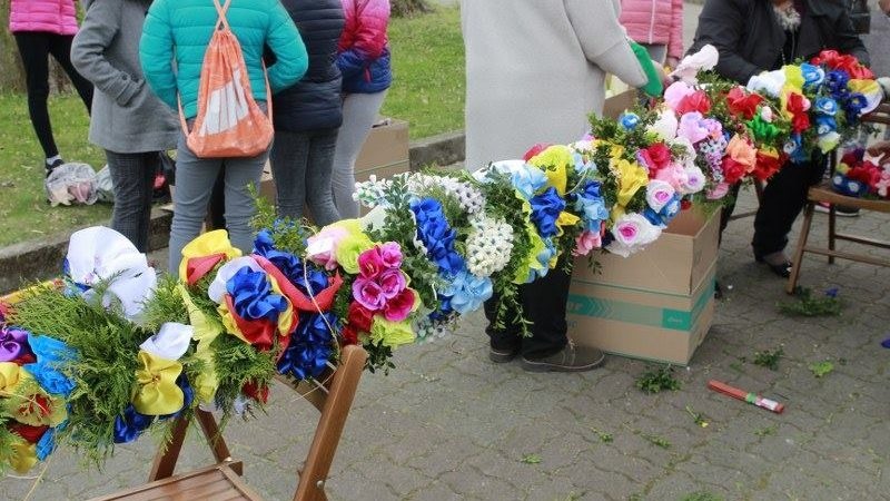 Postawili palmę