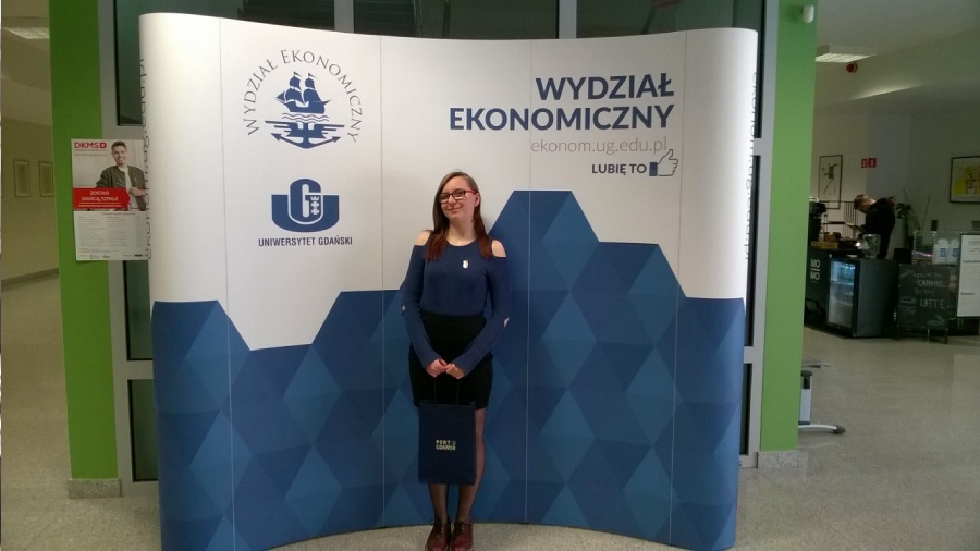 Zuzanna Wdzięczna finalistką III Ogólnopolskiej Olimpiady Spedycyjno-Logistycznej