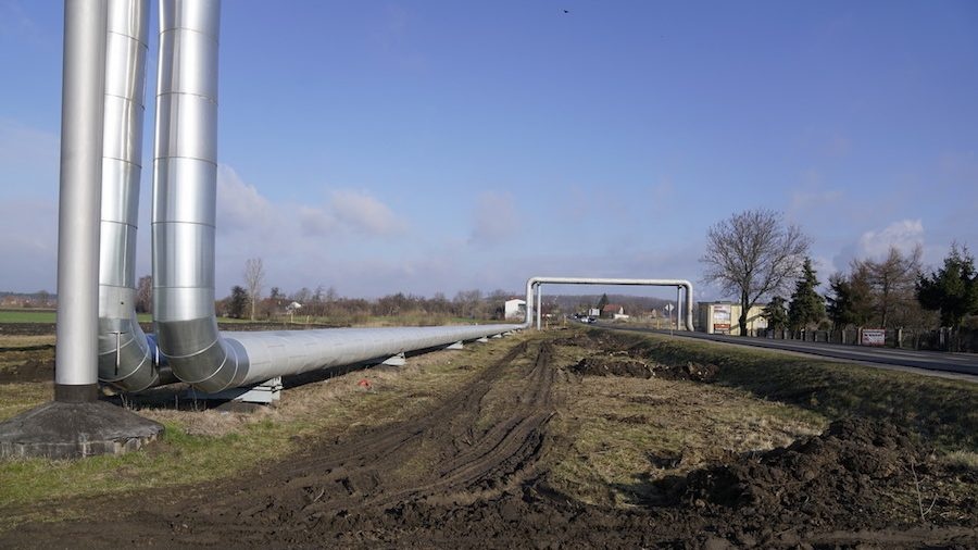 Kleczewska w budowie