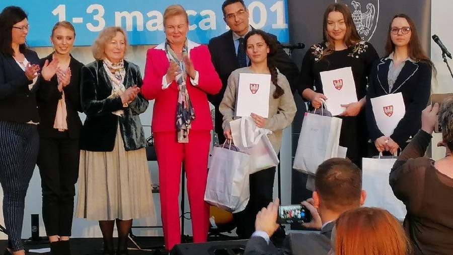 Uczennica z ZSEU nagroda w Wojewódzkim Konkursie Plastycznym