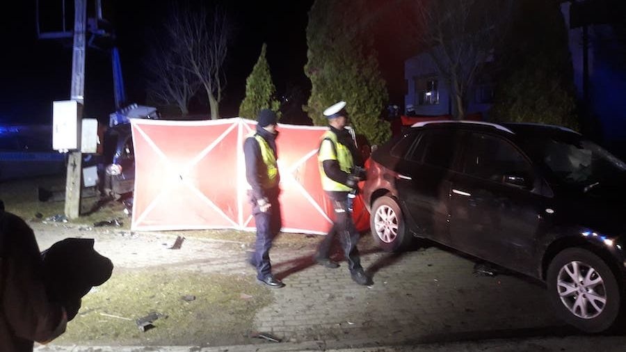 >Jest druga ofiara wczorajszego wypadku