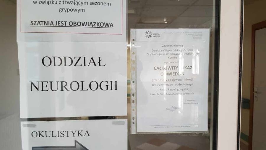 >Szpital zamyka kolejny oddział