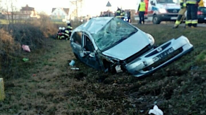 >Groźny wypadek w Bilczewie