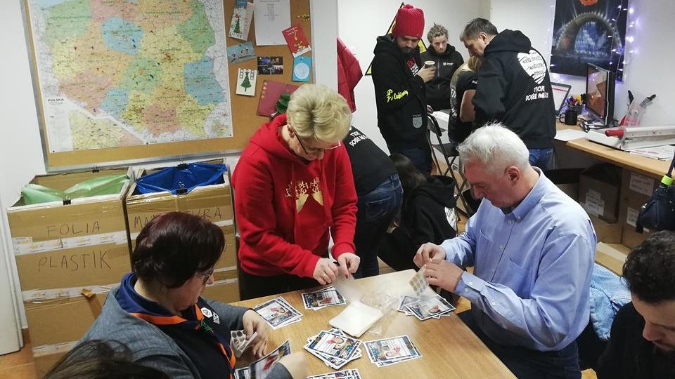 Koniński sztab WOŚP u Owsiaka