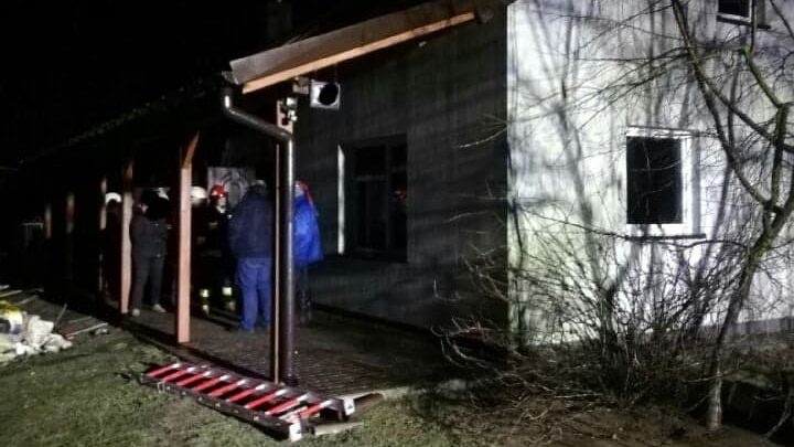 Pożar budynku mieszkalnego w Daninowie