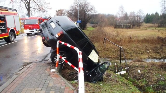 Groźny wypadek w pierwsze święto Bożego Narodzenia