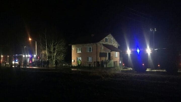 Wybuch butli z gazem w gminie Rychwał