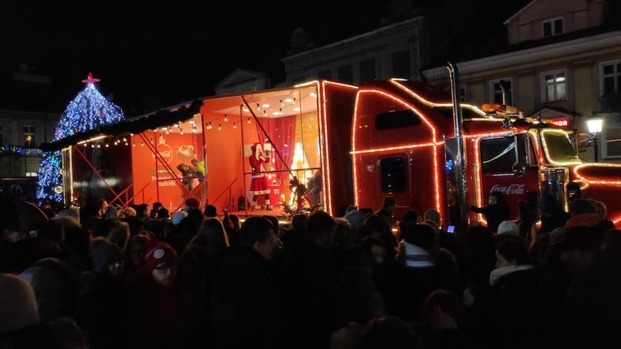 Zabawa z Coca-Colą