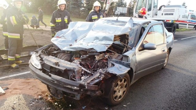 Wypadek na drodze K92
