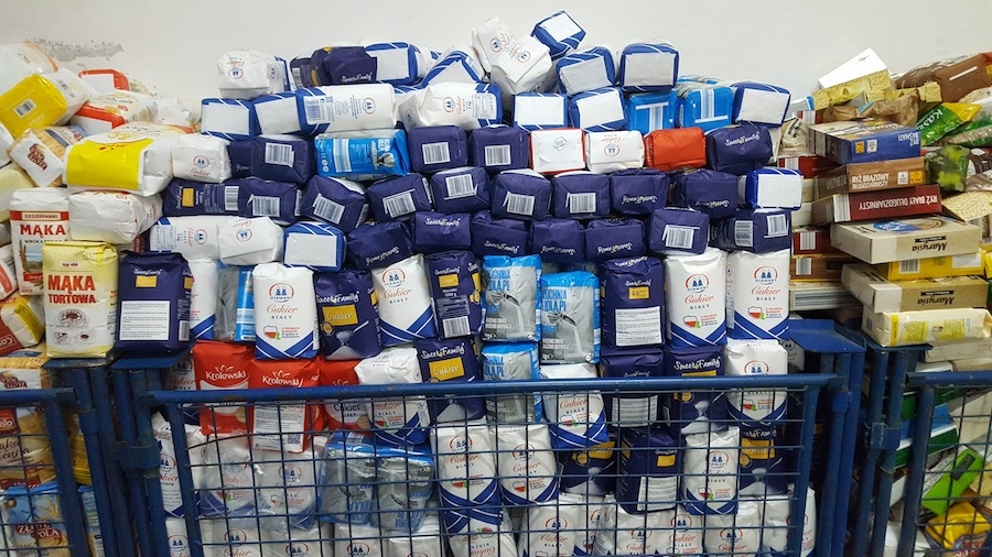 Zebrali ponad 7 ton żywności