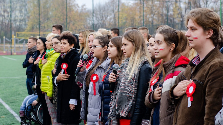 100 lat wolności świętowali uczniowie ZSGE