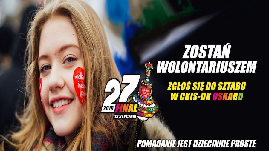 Zostań wolontariuszem 27. finału WOŚP