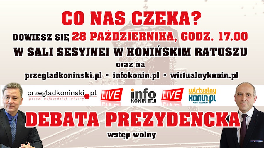 Zobacz na żywo Debatę Prezydencką