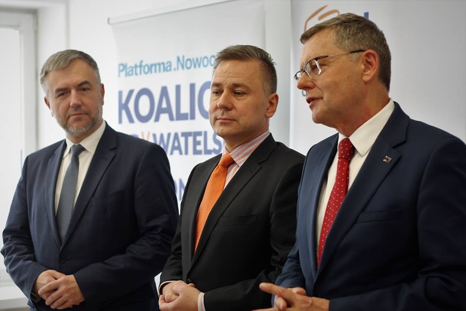Piotr Korytkowski z poparciem marszałka
