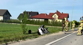 Wypadek w Wierzbinku. Zderzenie dwóch aut, jedna oso&hellip;