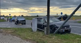 Wypadek na DK72 w Smulsku. W jednym z pojazdów podróżował Przemysław Czarnek