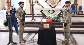 Po 86 latach wrócił do domu. Konin pożegnał Kazimierza Budnego z honorami państwowymi