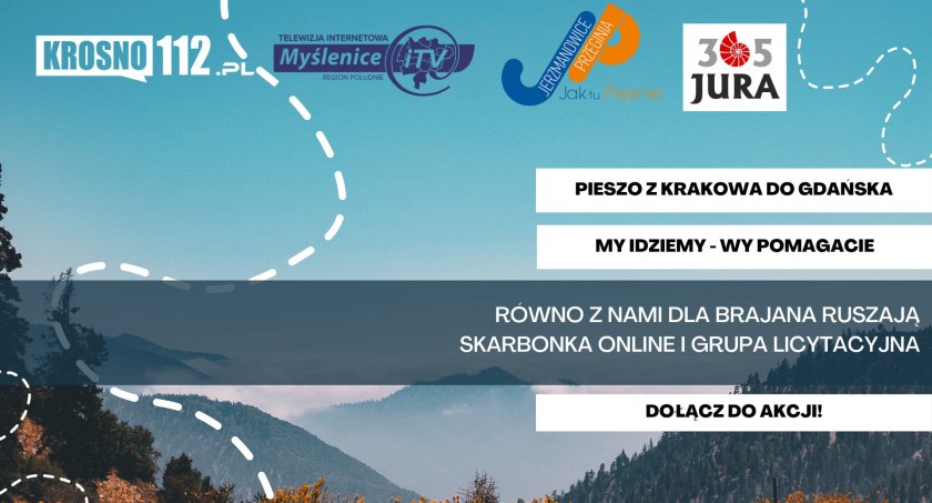 Raki do Bałtyku - Pieszo z Krakowa do Gdańska dla Brajana!