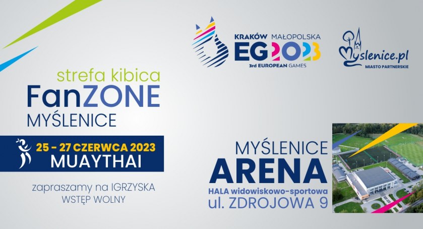 Sportowe emocje dla każdego, czyli zaproszenie do Myślenickiej Strefy Kibica Igrzysk Europejskich