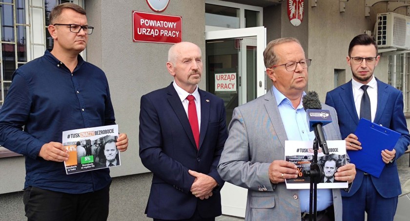 Myślenice. Konferencja Parlamentarzystów    PiS ws. bezrobocia w powiecie myślenickim