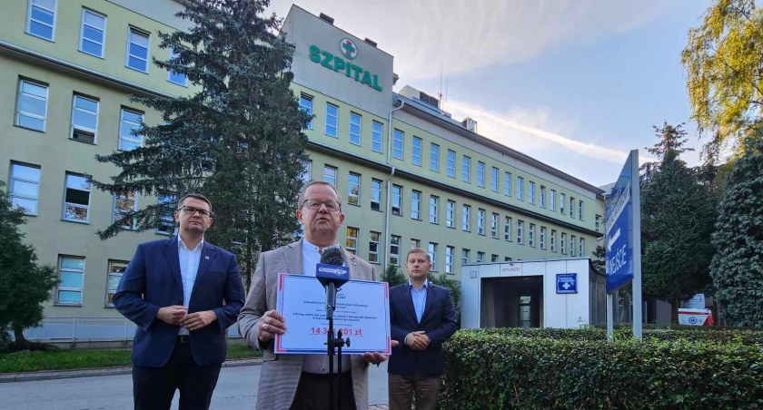 Poseł Kurowski: do myślenickiego szpitala ma trafić blisko 15 mln złotych z przeznaczeniem na SOR 