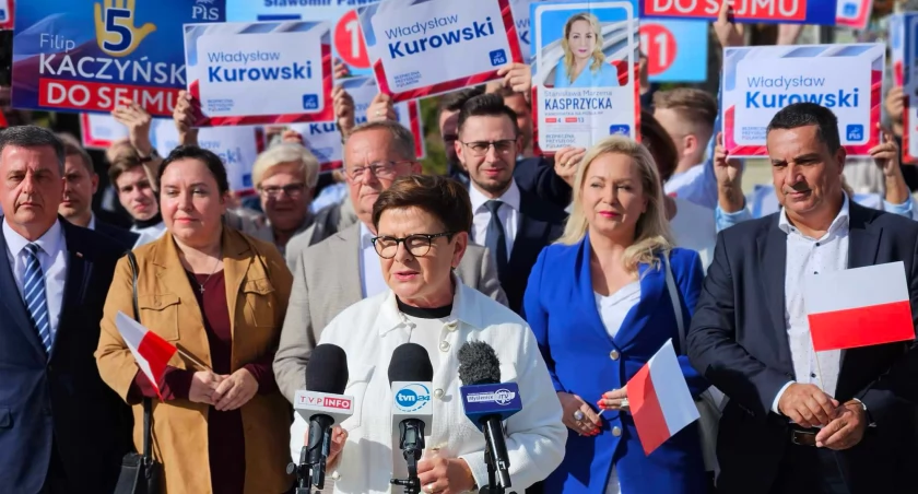 Beata Szydło w Myślenicach: Polacy mają żyć godnie w bezpiecznej Polsce 