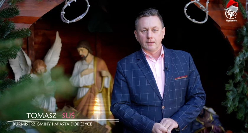 Życzenia świąteczne dla mieszkańców gminy i miasta Dobczyce 