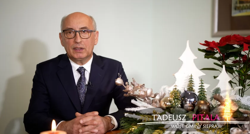Życzenia świąteczne dla mieszkańców gminy Siepraw 